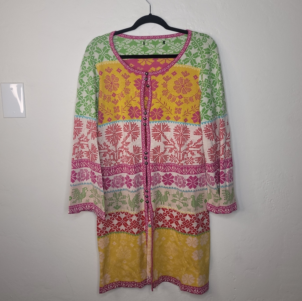 Gudrun sjoden colorful eesti sweater
